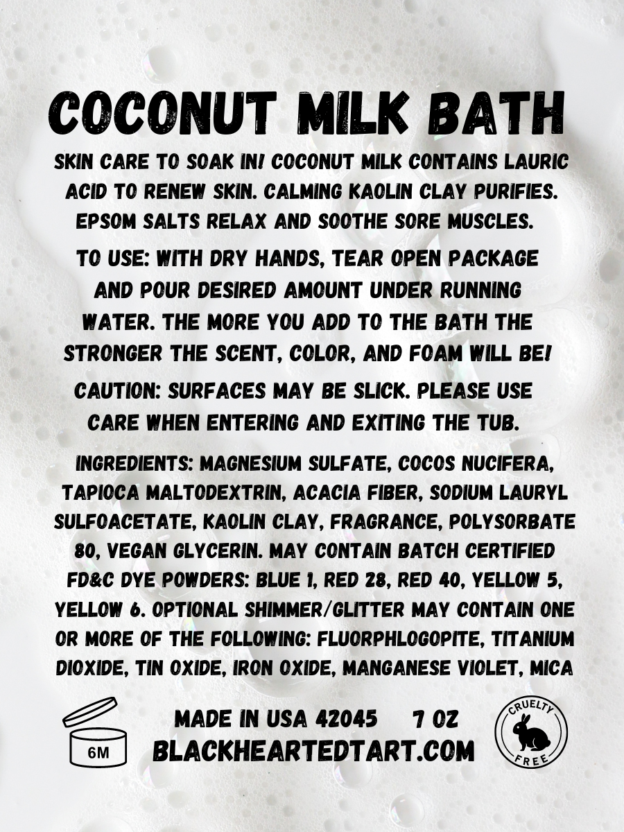 Coconut Milk Bath