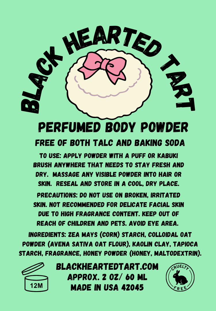 Perfumed Body Powder